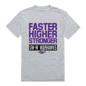 W Republic Workout Tee Shirt Wisconsin Whitewater Warhawks 530-414