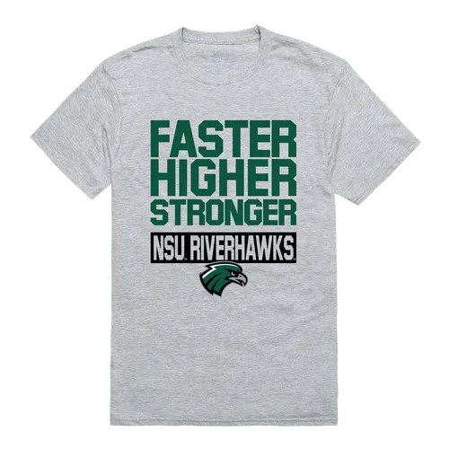 W Republic Workout Tee Shirt Northeastern State University Riverhawks 530-426