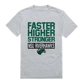 W Republic Workout Tee Shirt Northeastern State University Riverhawks 530-426