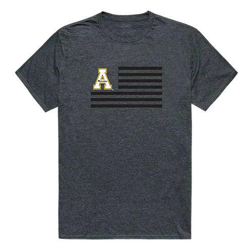W Republic Flag Tee Shirt Appalachian State Mountaineers 531-104