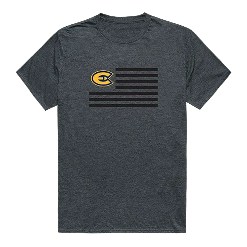 W Republic Flag Tee Shirt Wisconsin Eau Claire Blugolds 531-409