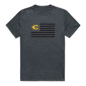 W Republic Flag Tee Shirt Wisconsin Eau Claire Blugolds 531-409