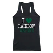 W Republic Women's I Love Tank Shirt Hawaii Warriors 532-122