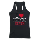 W Republic Women's I Love Tank Shirt Illinois Fighting Illini 532-124