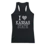 W Republic Women's I Love Tank Shirt Kansas State Wildcats 532-127