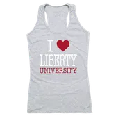 W Republic Women's I Love Tank Shirt Liberty Flames 532-129