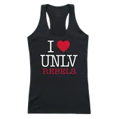 W Republic Women's I Love Tank Shirt Unlv Rebels 532-137