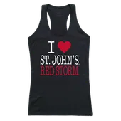 W Republic Women's I Love Tank Shirt St. Johns Red Storm 532-152