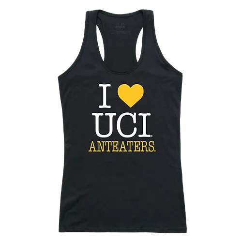 W Republic Women's I Love Tank Shirt Uc Irvine Anteaters 532-162