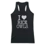 W Republic Women's I Love Tank Shirt Rice Owls 532-172