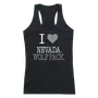W Republic Women's I Love Tank Shirt Nevada Wolf Pack 532-193