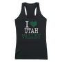 W Republic Women's I Love Tank Shirt Utah Valley University Wolverines 532-210