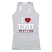 W Republic Women's I Love Tank Shirt Dallas Baptist Patriots 532-214