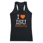 W Republic Women's I Love Tank Shirt Idaho State Bengals 532-222