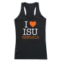 W Republic Women's I Love Tank Shirt Idaho State Bengals 532-222