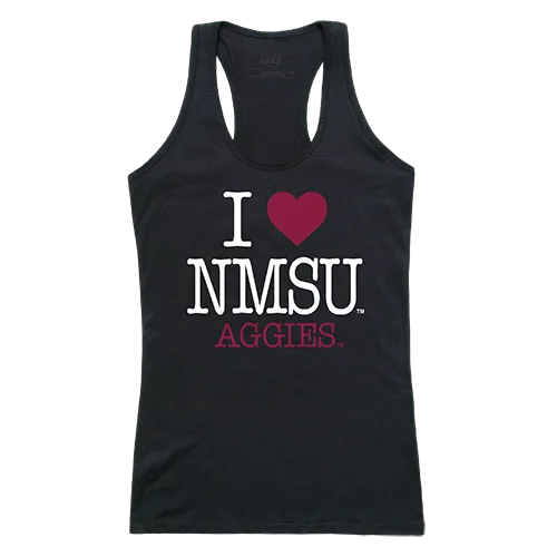 W Republic Women's I Love Tank Shirt New Mexico State Aggies 532-225