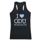 W Republic Women's I Love Tank Shirt Old Dominion Monarchs 532-228