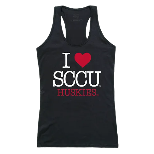 W Republic Women's I Love Tank Shirt Saint Cloud State Huskies 532-237