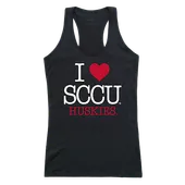 W Republic Women's I Love Tank Shirt Saint Cloud State Huskies 532-237