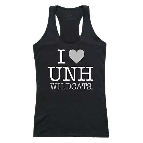 W Republic Women's I Love Tank Shirt New Hampshire Wildcats 532-243