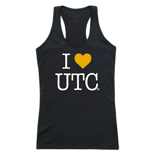 W Republic Women's I Love Tank Shirt Tennessee Chattanooga Mocs 532-246