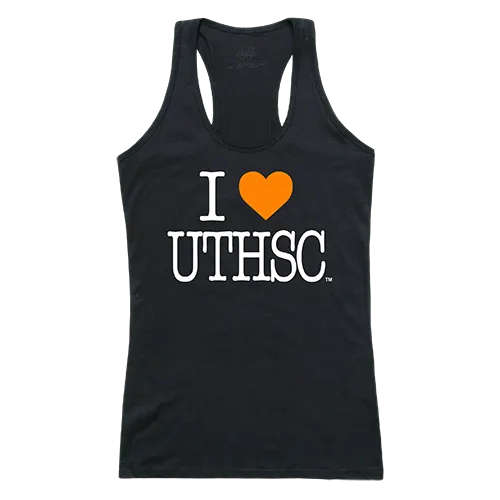 W Republic Women's I Love Tank Shirt University Of Tennessee Health Science Center 532-247