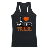 W Republic Women's I Love Tank Shirt Pacific University Boxers 532-248