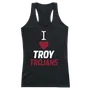 W Republic Women's I Love Tank Shirt Troy Trojans 532-254