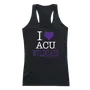 W Republic Women's I Love Tank Shirt Abilene Christian Wildcats 532-257