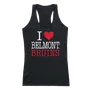 W Republic Women's I Love Tank Shirt Belmont University Bruins 532-265