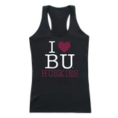 W Republic Women's I Love Tank Shirt Bloomsburg University Huskies 532-268