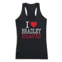 W Republic Women's I Love Tank Shirt Bradley Braves 532-270