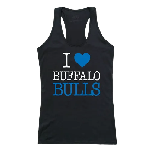 W Republic Women's I Love Tank Shirt Buffalo Bulls 532-274