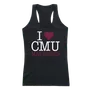 W Republic Women's I Love Tank Shirt Colorado Mesa University Mavericks 532-284