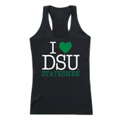 W Republic Women's I Love Tank Shirt Delta State University Statesmen 532-289