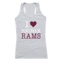 W Republic Women's I Love Tank Shirt Fordham Rams 532-305