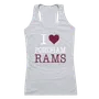 W Republic Women's I Love Tank Shirt Fordham Rams 532-305