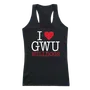 W Republic Women's I Love Tank Shirt Gardner Webb Runnin Bulldogs 532-307