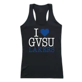 W Republic Women's I Love Tank Shirt Grand Valley State Lakers 532-308