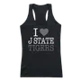 W Republic Women's I Love Tank Shirt Jackson State Tigers 532-317