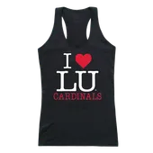 W Republic Women's I Love Tank Shirt Lamar Cardinals 532-326