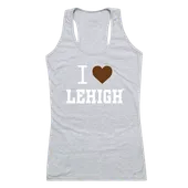 W Republic Women's I Love Tank Shirt Lehigh Mountain Hawks 532-327