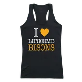 W Republic Women's I Love Tank Shirt Lipscomb Bisons 532-328