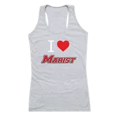 W Republic Women's I Love Tank Shirt Marist Red Foxes 532-335