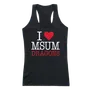 W Republic Women's I Love Tank Shirt Minnesota State Moorhead Dragons 532-343