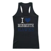 W Republic Women's I Love Tank Shirt Monmouth University 532-345