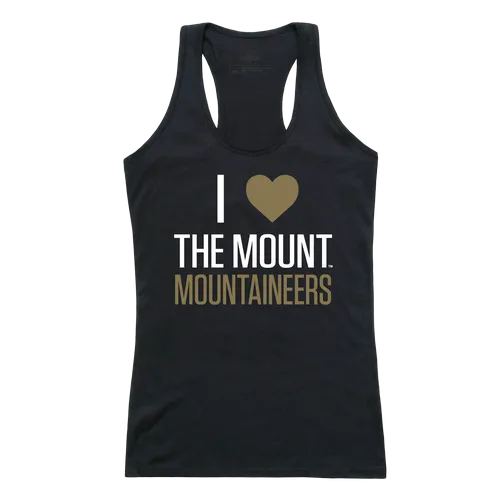 W Republic Women's I Love Tank Shirt Mount St. Marys Mountaineers 532-347