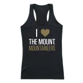 W Republic Women's I Love Tank Shirt Mount St. Marys Mountaineers 532-347