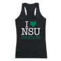 W Republic Women's I Love Tank Shirt Norfolk State Spartans 532-350