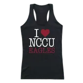 W Republic Women's I Love Tank Shirt North Carolina Central Eagles 532-353